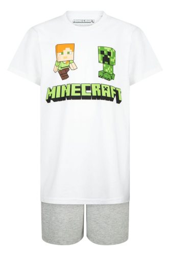 Minecraft Kinder kurzer Pyjama 4-12 Jahre