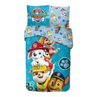 Paw Patrol Brave Paws Bettbezug-Set 140x200cm, 65x65 cm