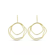 Victoria Ohrringe in Goldfarbe