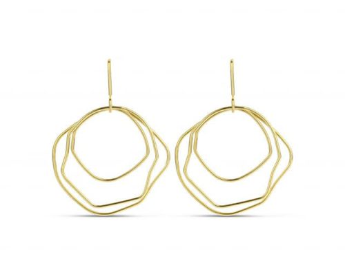 Victoria Ohrringe in Goldfarbe