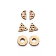 Victoria Roségold Ohrring-Set