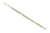 Victoria Goldfarbenes Blau Perlen Armband