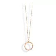 Victoria Rose goldfarbene Halskette