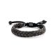 Victoria Herren Braunes Leder Armband