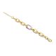 Victoria Goldfarbiges mehrfarbiges Armband