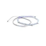 Victoria Silber Perlen Love Armband