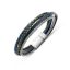 Victoria Blaues Herren Lederarmband