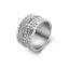Victoria Silberfarbener Ring