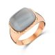 Victoria Rose Gold Steinring