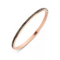 Victoria Rosegoldfarbener schwarzstein Armband