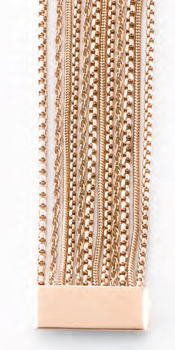 Victoria rose gold Farbe Armband