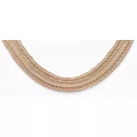 Victoria Rosegoldfarbene Halskette