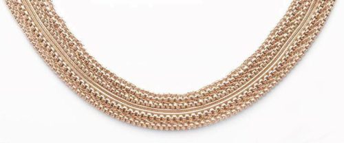 Victoria Rosegoldfarbene Halskette