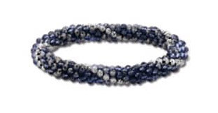 Victoria Bunte Perlen Elastisches Armband