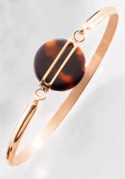 Victoria rose gold braun gemustert Armband