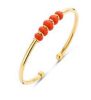 Victoria Goldfarbe rot Perlenarmband