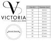 Victoria Silberfarbenes dickes Netz Armband