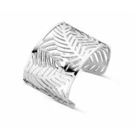 Victoria Silberfarbene gesteinte Jungle-Armband