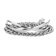 Victoria Silberne Kettenarmband