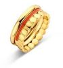 Victoria 3er-Ring-Set in Goldfarbe