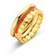 Victoria 3er-Ring-Set in Goldfarbe