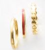 Victoria 3er-Ring-Set in Goldfarbe
