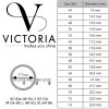 Victoria 3er-Ring-Set in Goldfarbe